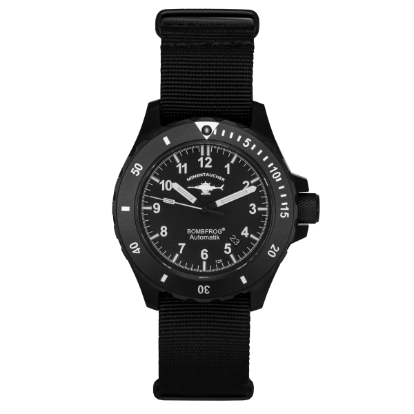 BT-25 BLACK EDITION MINE DIVER | NATO BRACELET