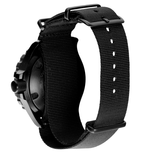 BT-25 BLACK EDITION MINE DIVER | NATO BRACELET