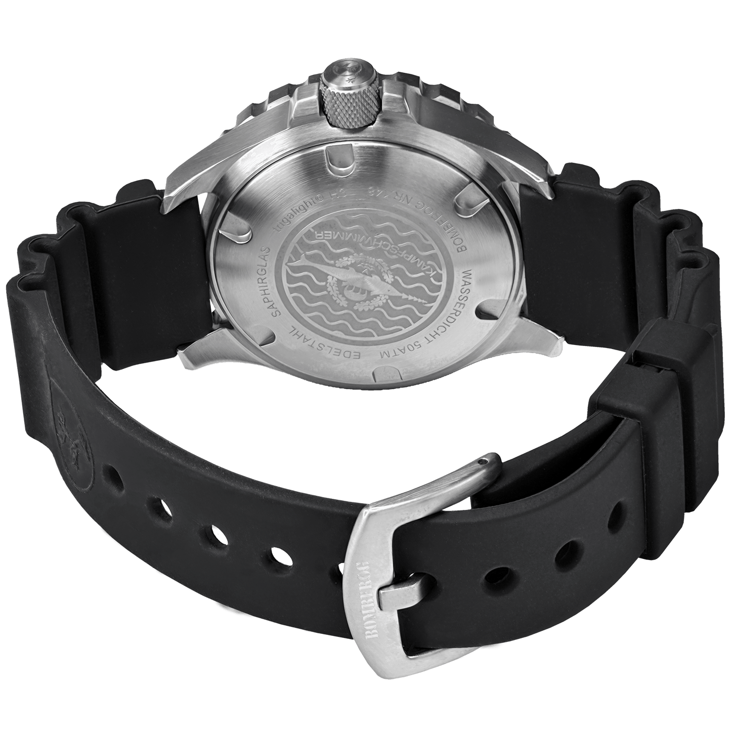 BT-25 EDELSTAHL EDITION KAMPFSCHWIMMER | NEOPREN-ARMBAND