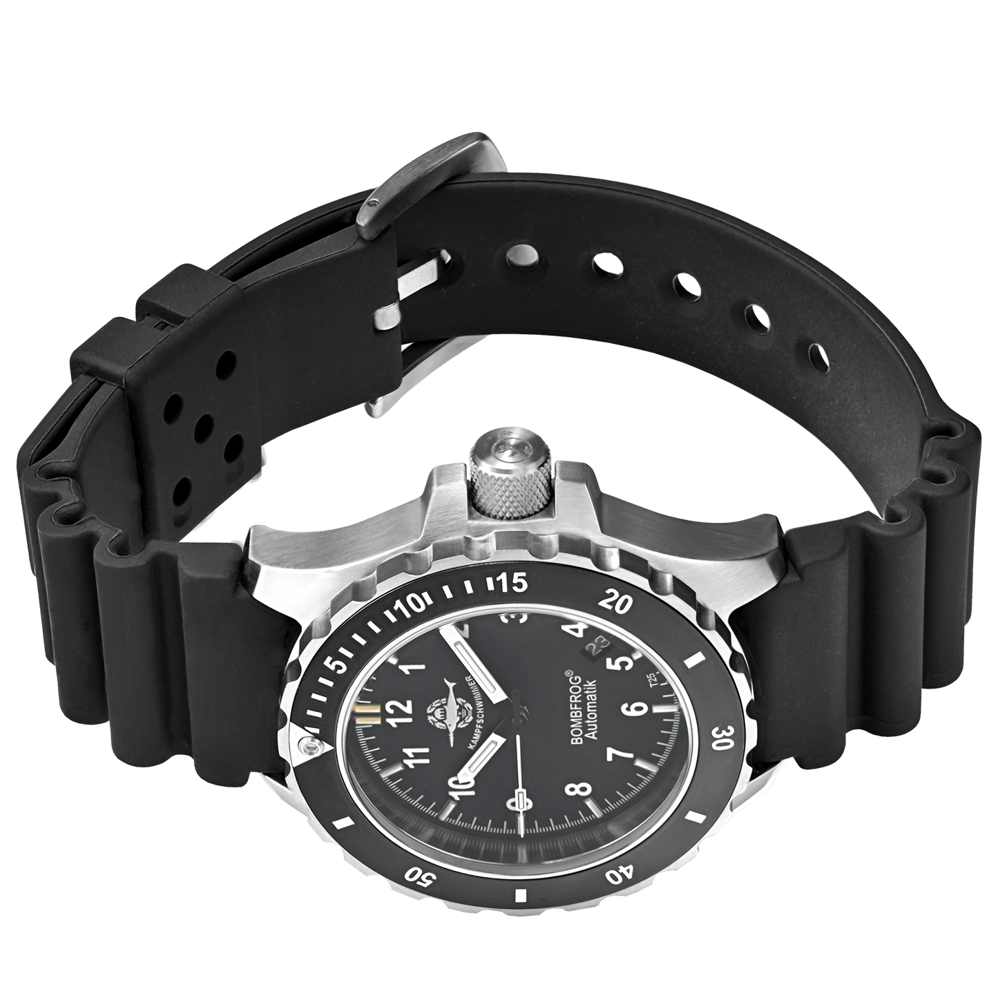 BT-25 EDELSTAHL EDITION KAMPFSCHWIMMER | NEOPREN-ARMBAND