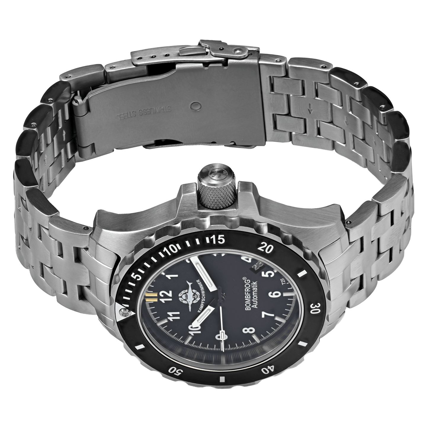 BT-25 EDELSTAHL EDITION KAMPFSCHWIMMER | EDELSTAHL-ARMBAND