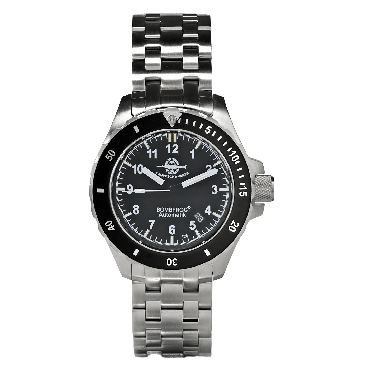 BT-25 EDELSTAHL EDITION KAMPFSCHWIMMER | EDELSTAHL-ARMBAND