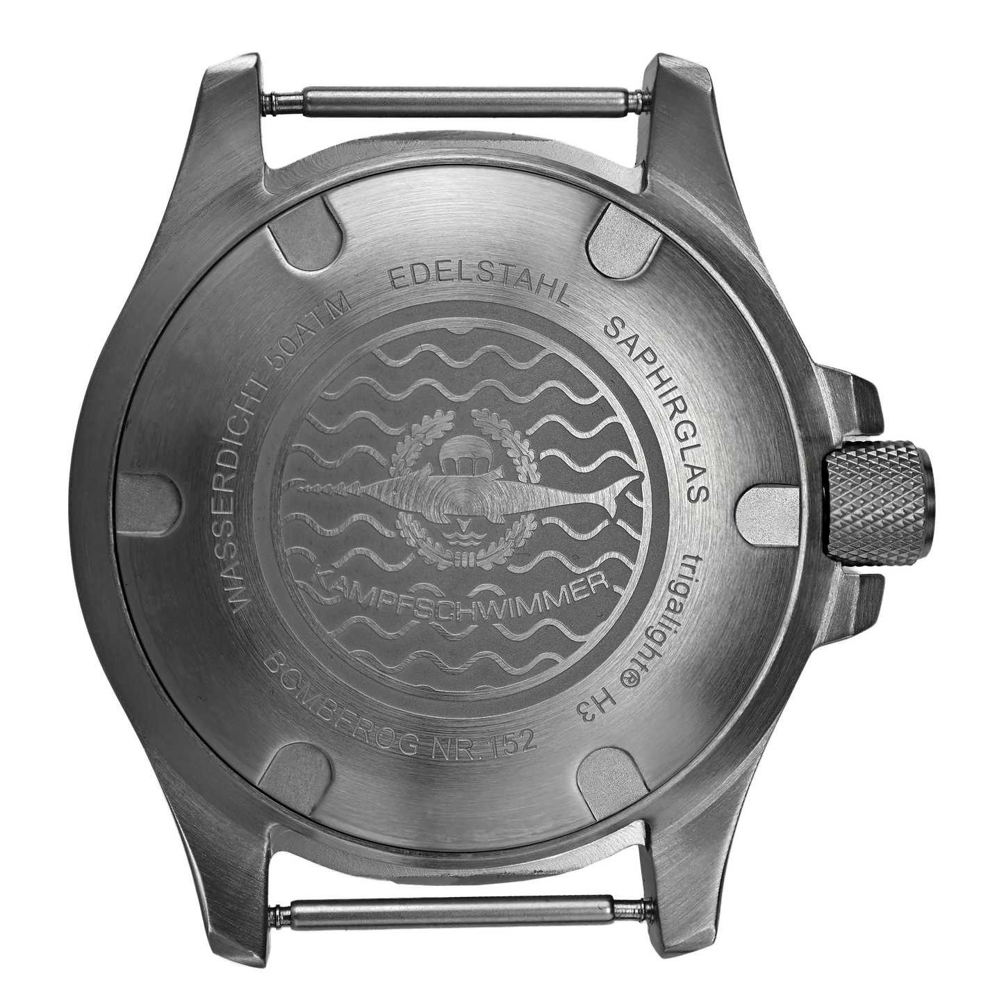 BT-25 Kampfschwimmer Uhr mit Tritium & Saphirglas