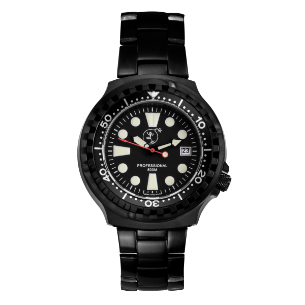 PROFESSIONAL 500 BLACK EDITION | EDELSTAHL-ARMBAND