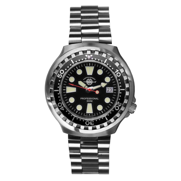 PROFESSIONAL 500 EDELSTAHL EDITION KAMPFSCHWIMMER | EDELSTAHL ARMBAND