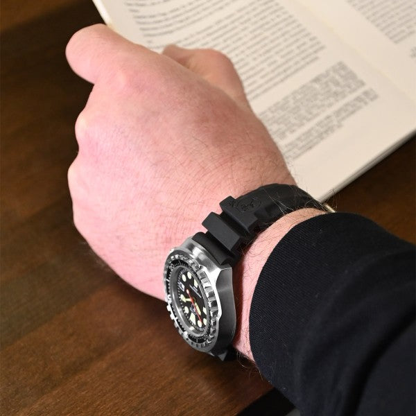 SILICONE BRACELET PRO STRAP STAINLESS STEEL | 22MM