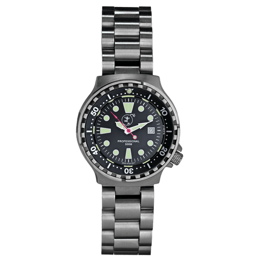 Damen Taucheruhr Professional 500 Edelstahl mit NATO Armband