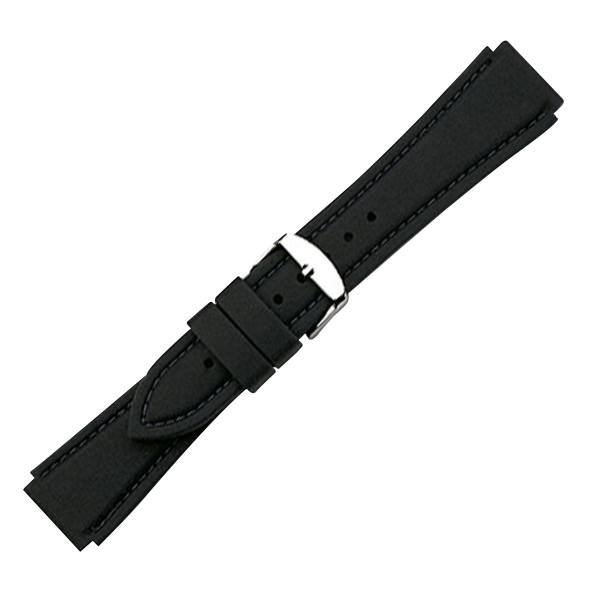 SILICONE STRAP BLACK | 20MM