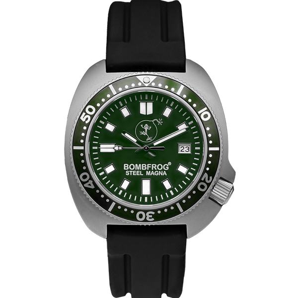 STEEL MAGNA II Green | NEOPRENE BRACELET