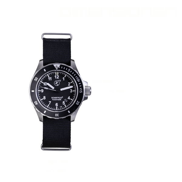 BT-25 STAINLESS STEEL EDITION | NATO BRACELET