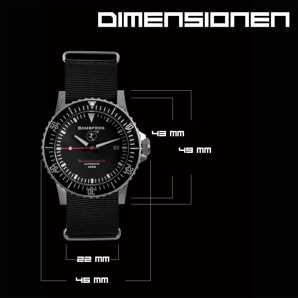 MINESWEEPER | NATO BRACELET
