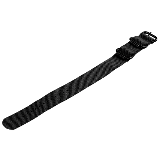 TEXTIL ARMBAND SCHWARZ | 24MM