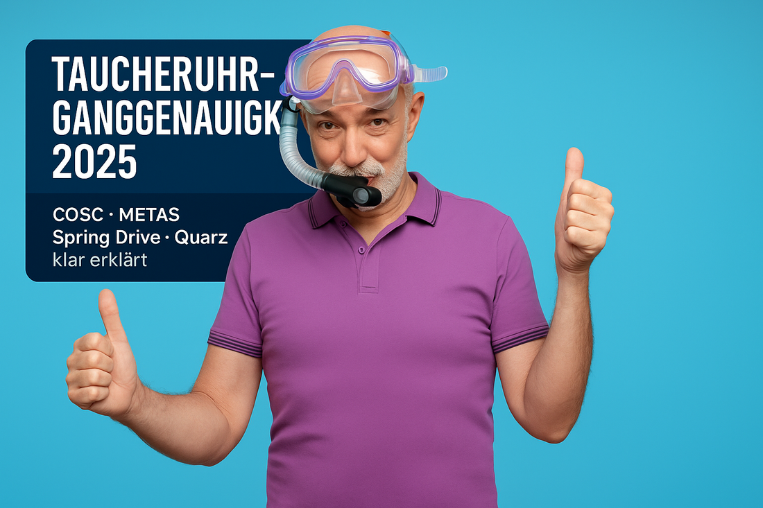 Taucheruhr Ganggenauigkeit: Technologien und Standards 2025