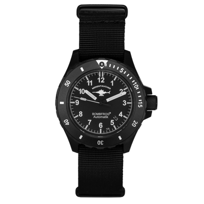 BT-25 BLACK EDITION MINE DIVER | NATO BRACELET 
