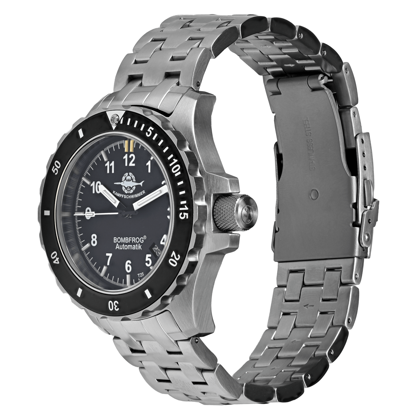 BT-25 EDELSTAHL EDITION KAMPFSCHWIMMER | EDELSTAHL-ARMBAND
