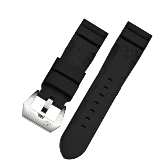 SILICONE BRACELET PRO STRAP STAINLESS STEEL | 22MM 