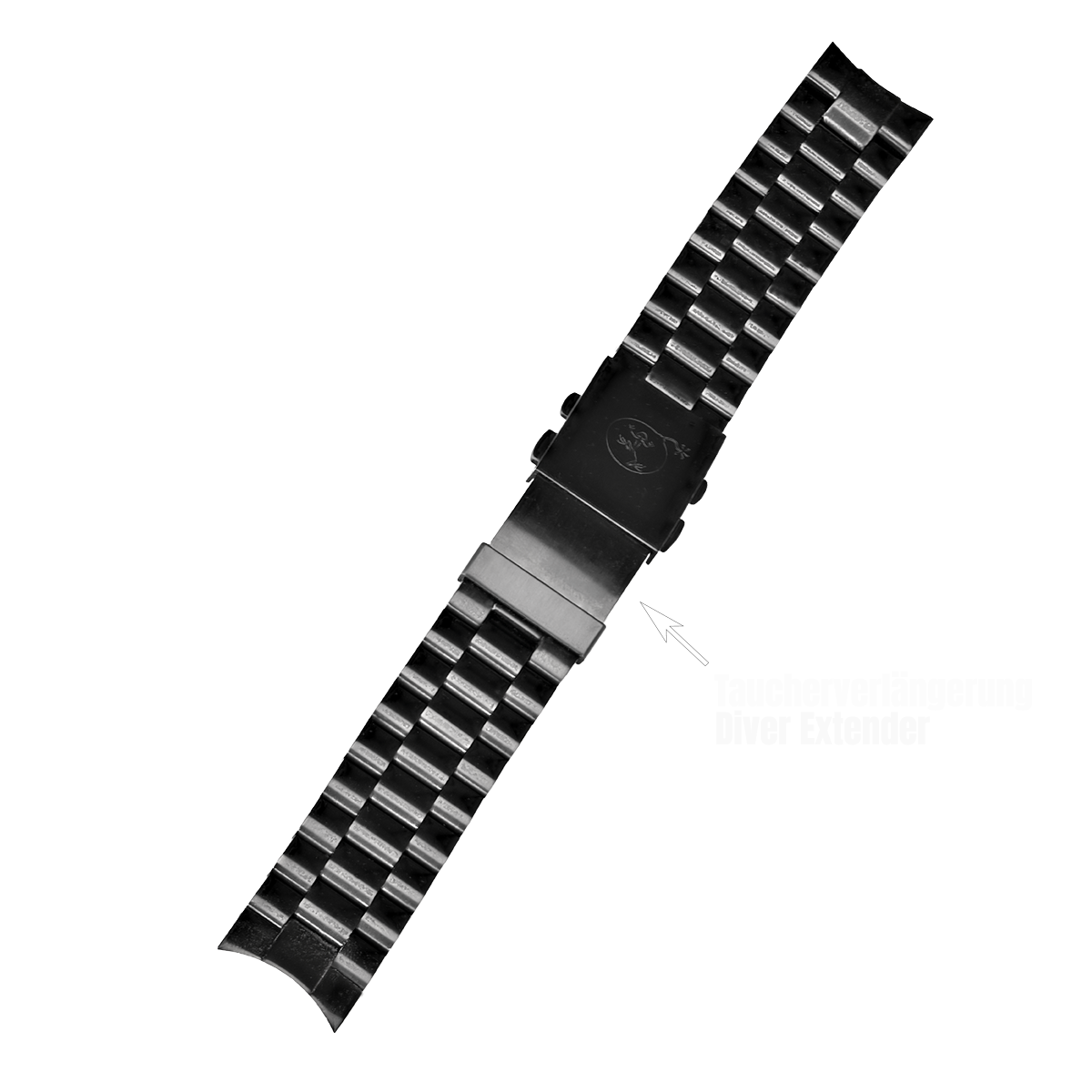 STAINLESS STEEL BRACELET BLACK 22MM FOR BT25