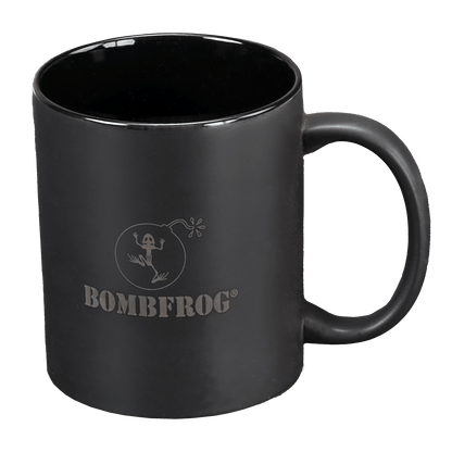 Moin Kaffeebecher 350ml in Mattschwarz mit Glänzendem Innenraum