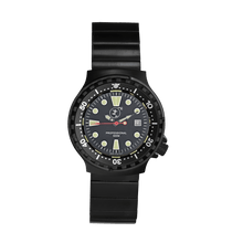 PROFESSIONAL 500 DAMEN-TAUCHERUHR EDELSTAHL BLACK | EDELSTAHL-ARMBAND