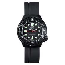 PROFESSIONAL 500 DAMEN-TAUCHERUHR BLACK | NEOPREN-ARMBAND