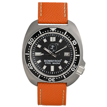 STEEL MAGNA II Schwarz | LEDER ARMBAND