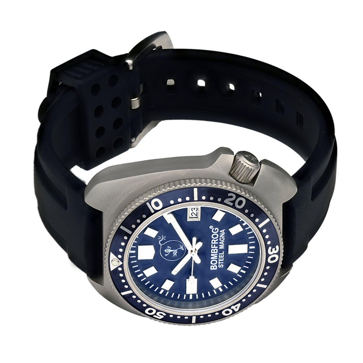 STEEL MAGNA II Blau | NEOPREN ARMBAND