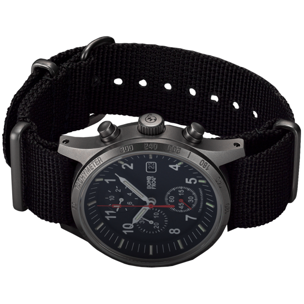 T22 CHRONOGRAPH NATO SCHWARZ