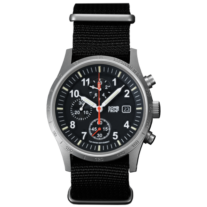 T22 CHRONOGRAPH NATO SCHWARZ