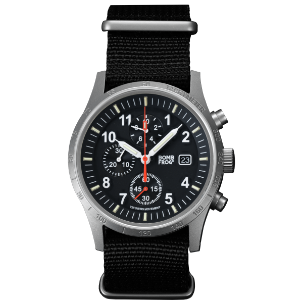 T22 CHRONOGRAPH NATO SCHWARZ