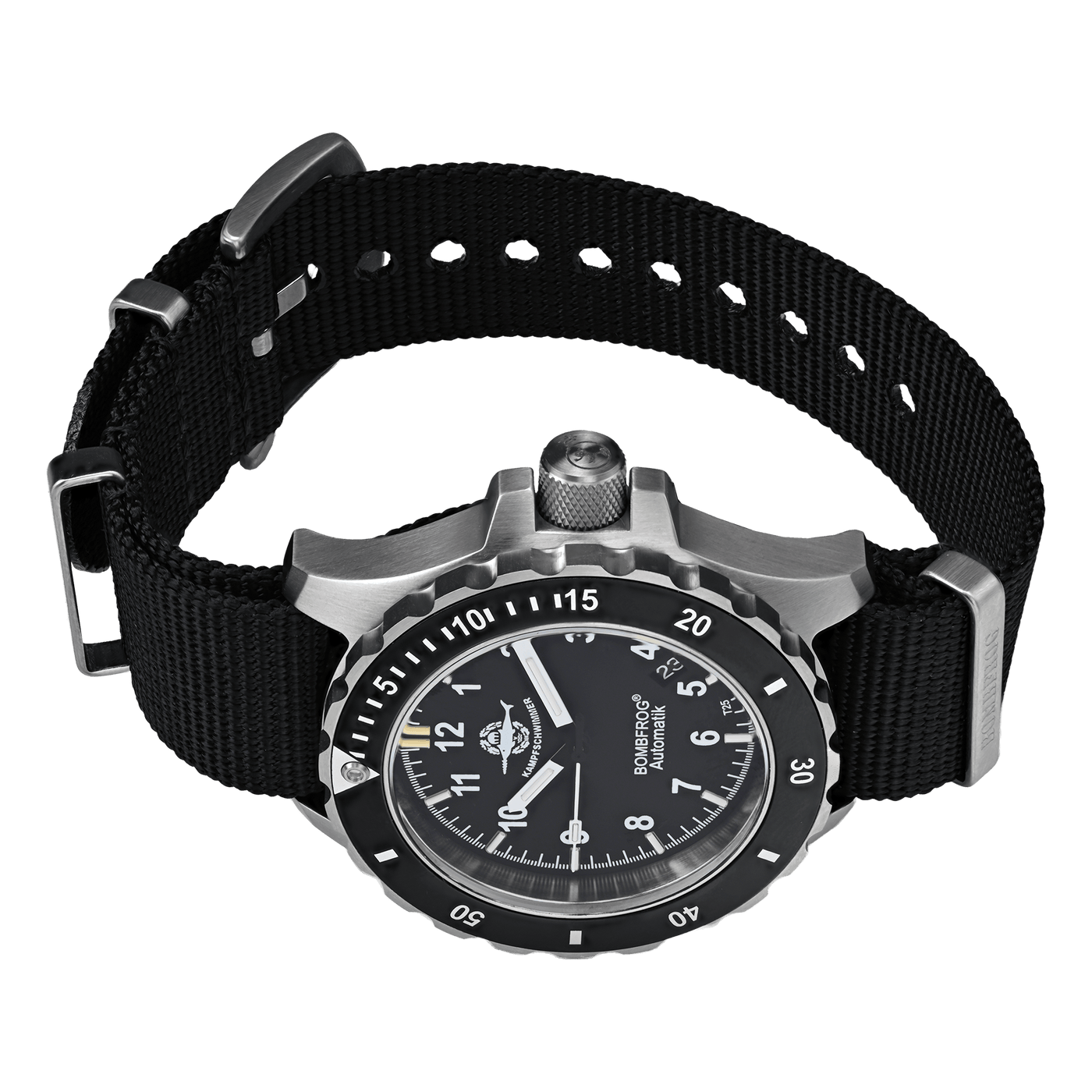 BT-25 EDELSTAHL EDITION KAMPFSCHWIMMER | NATO-ARMBAND