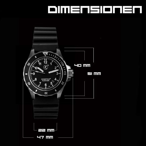 BT-25 EDELSTAHL EDITION | NEOPREN ARMBAND