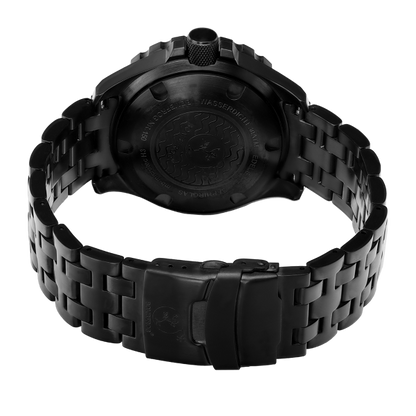 EDELSTAHLARMBAND SCHWARZ 22MM FÜR BT25